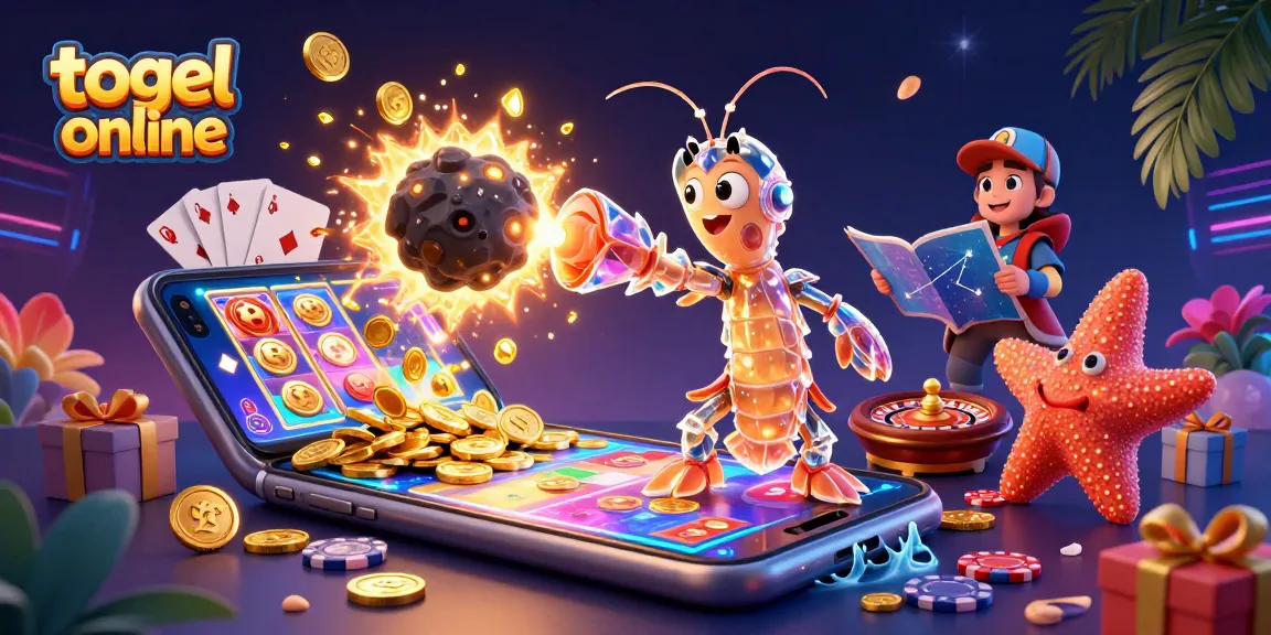 Experience thrilling togel online action with a vibrant, dynamic 3D scene bursting with energy.