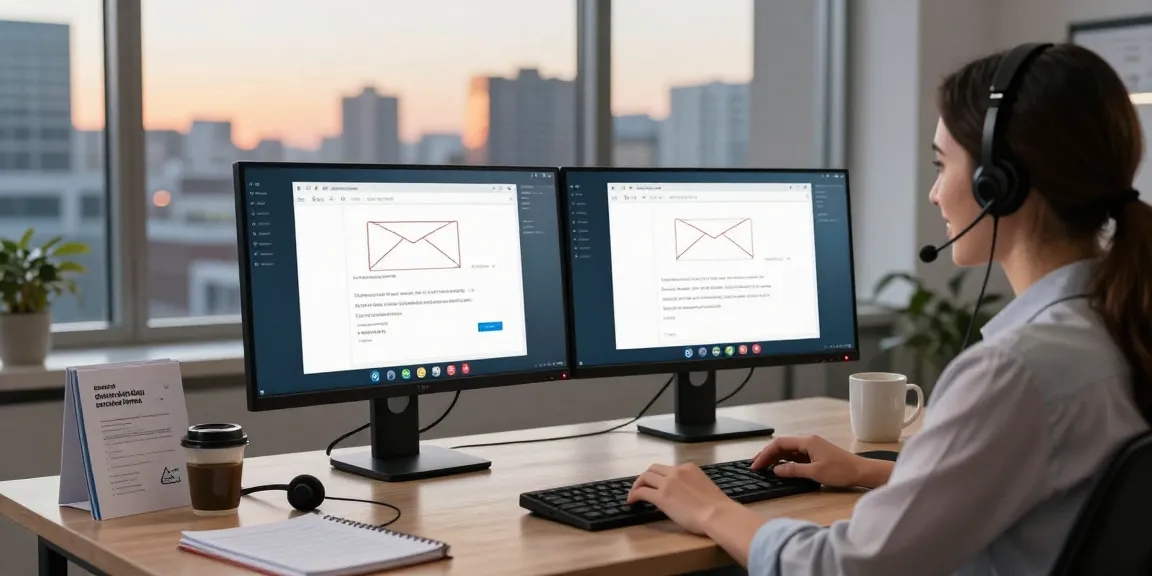 Engaging tech support scene for Telus-Technical-Support, featuring a customer service representative assisting users via video chat.
