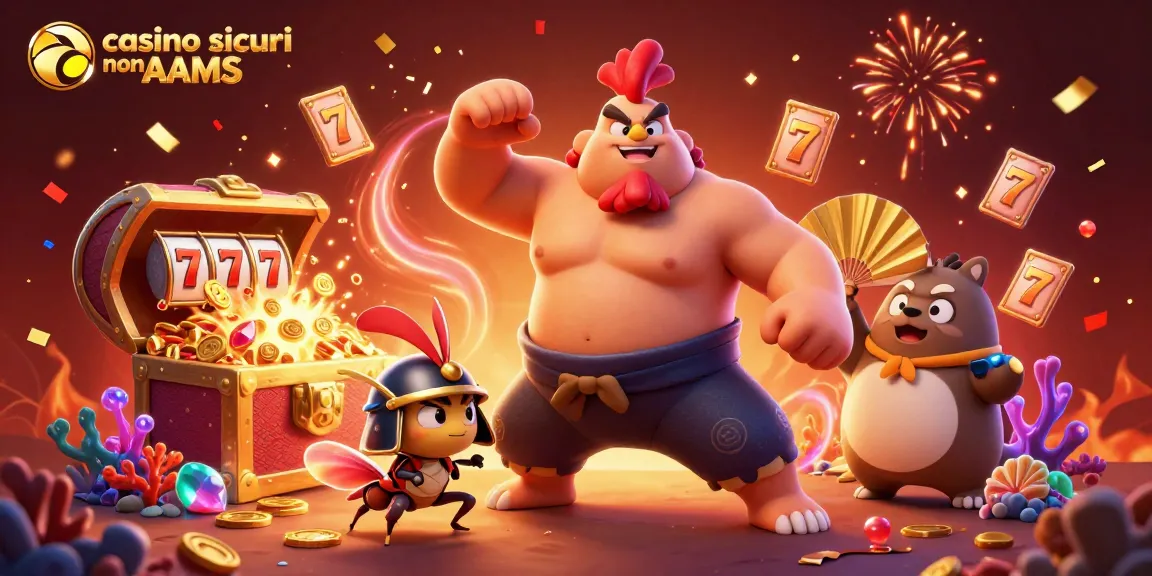 Scopri l'emozione dei casino sicuri non AAMS con personaggi vivaci tra elementi di gioco dinamici.