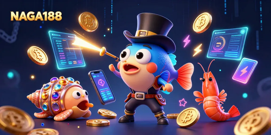NAGA188 menarik perhatian dengan ilustrasi 3D yang menampilkan karakter menarik di dunia perjudian online.