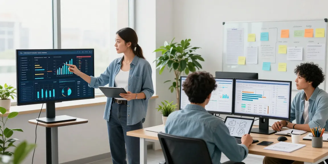 Homge page links for boost showcased in a vibrant digital marketing workspace with professionals collaborating.