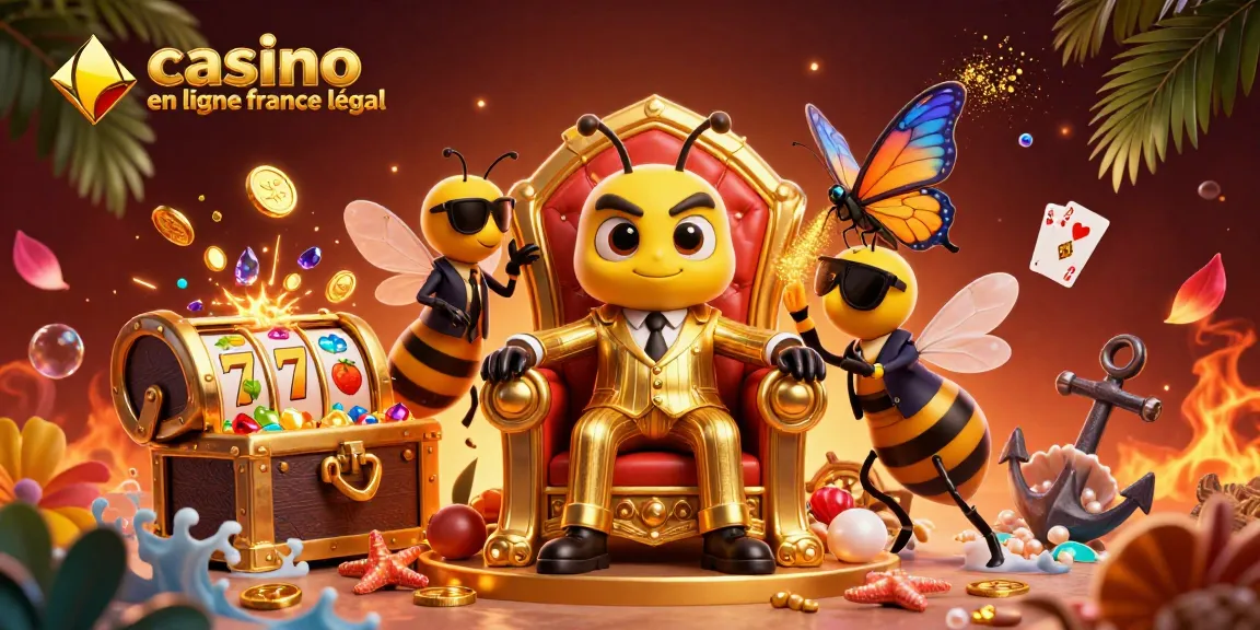 Jouez au casino en ligne france légal avec des personnages colorés et des éléments de jeu dynamiques