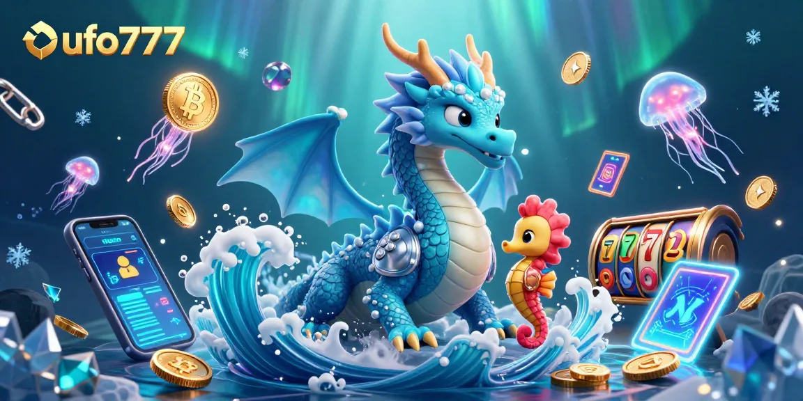 Engage with ufo777 as you explore vibrant slot games in an underwater casino adventure.