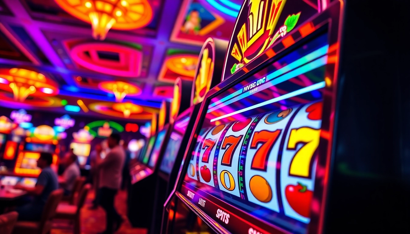 Rasakan keseruan slot777 di mesin judi modern dengan simbol cerah dan animasi menarik.