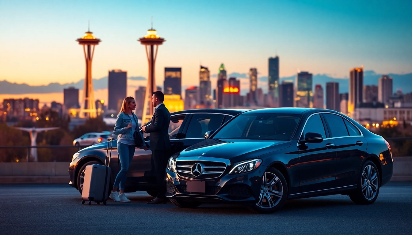 Experience exceptional car service from Vancouver to Seattle with a luxury sedan and welcoming driver.
