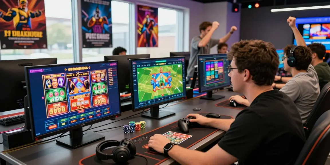 Engaging gaming scene on https://raja328masuk.com/ showcasing vibrant slot games and sports betting.