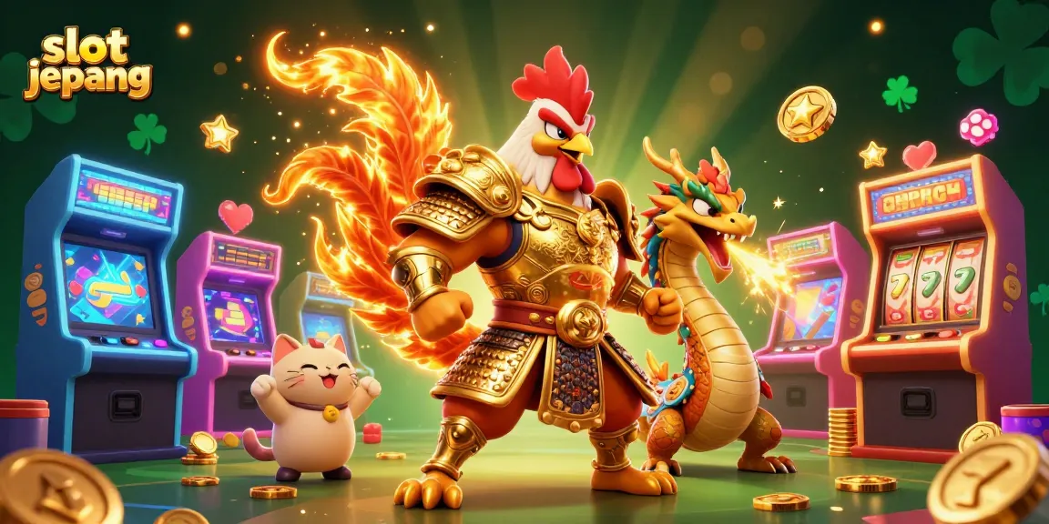 Experience the excitement of slot jepang with vibrant characters, casino elements, and dynamic gameplay.