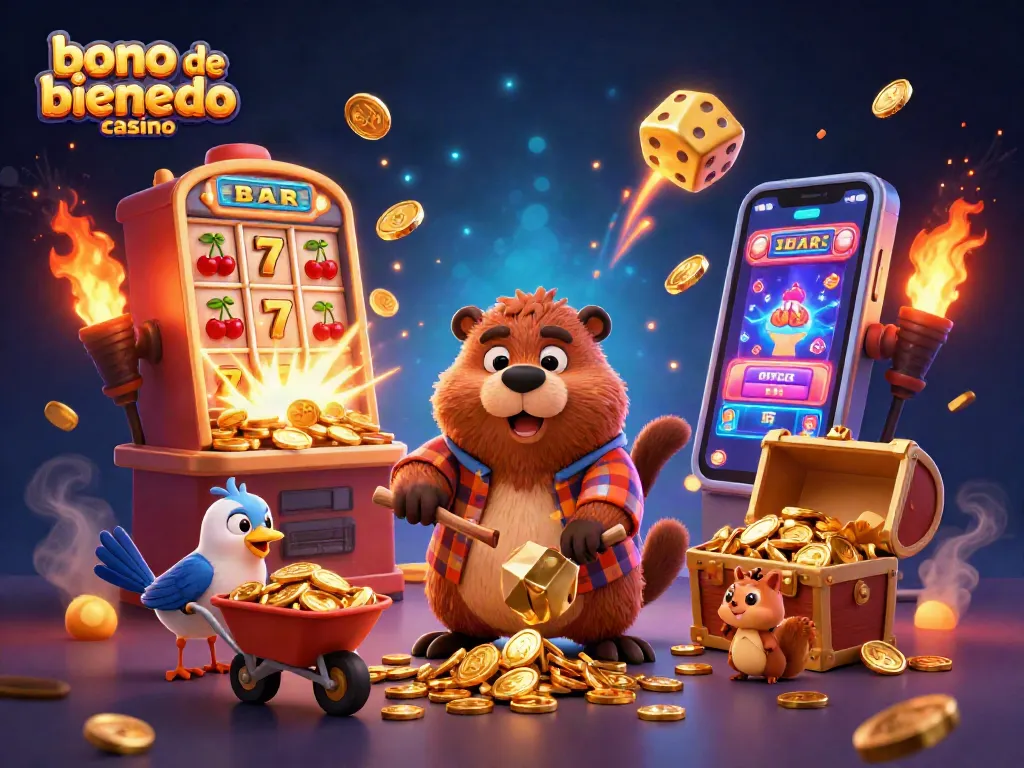 Engancha con el bono de bienvenida casino mientras coleccionas monedas doradas en un emocionante juego.