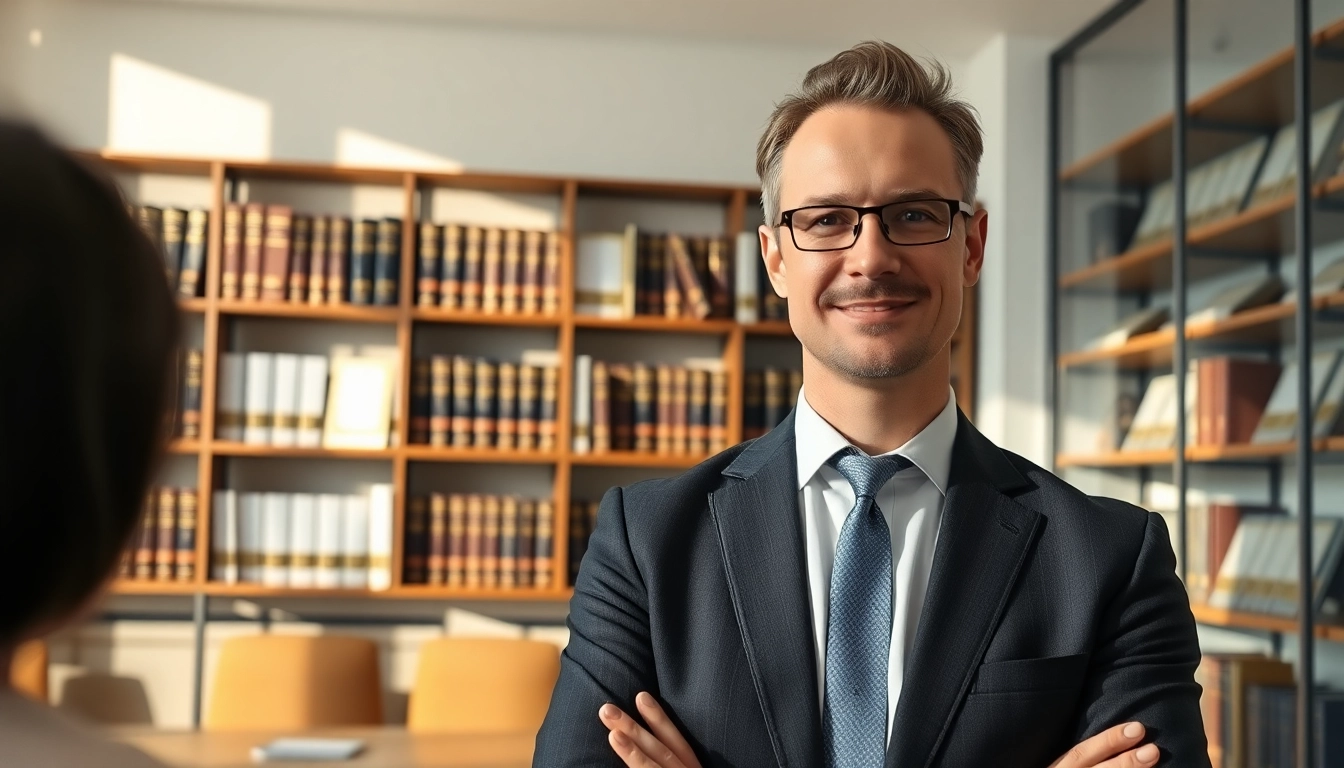 Engaging legal advisor advocating for Enduring Guardian in a professional office.
