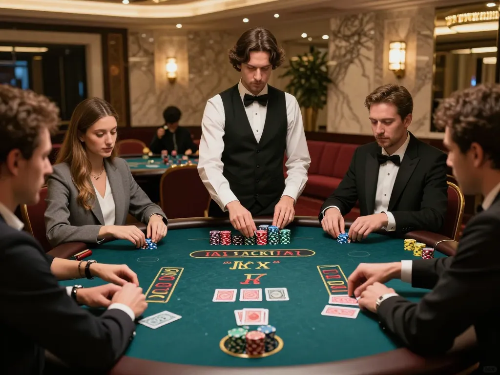 Paito macau displayed prominently on a high-stakes baccarat table, players strategizing their bets amidst luxury surroundings
