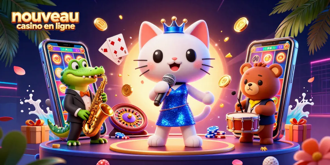 Découvrez le nouveau casino en ligne avec des personnages animés, jeux de cartes et jetons