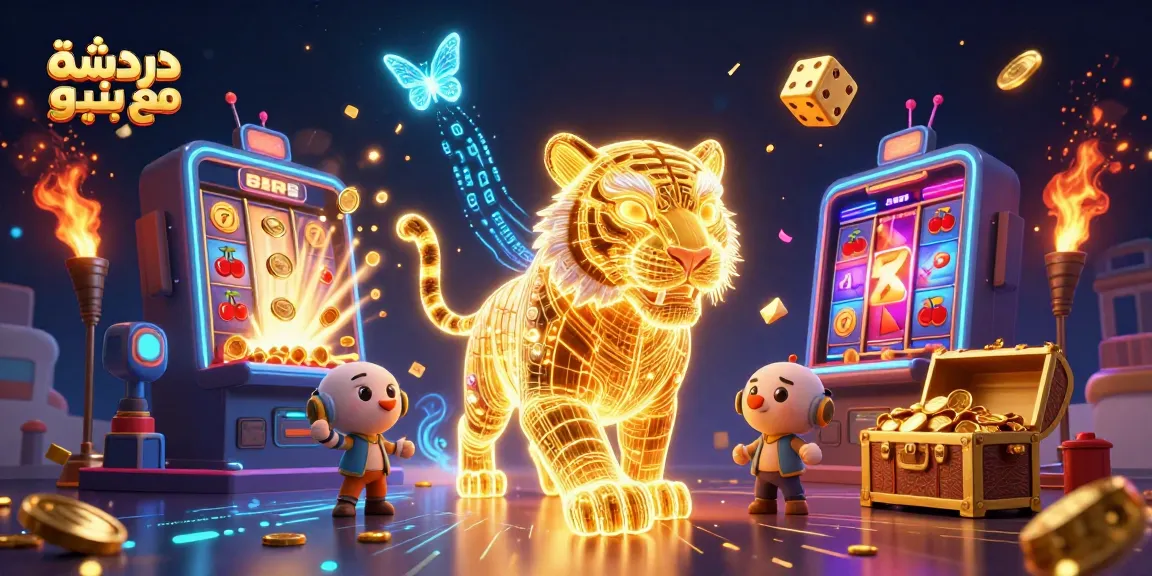 Join a vibrant دردشة فيديو مع بنات experience with stunning animated characters in an energetic casino scene.