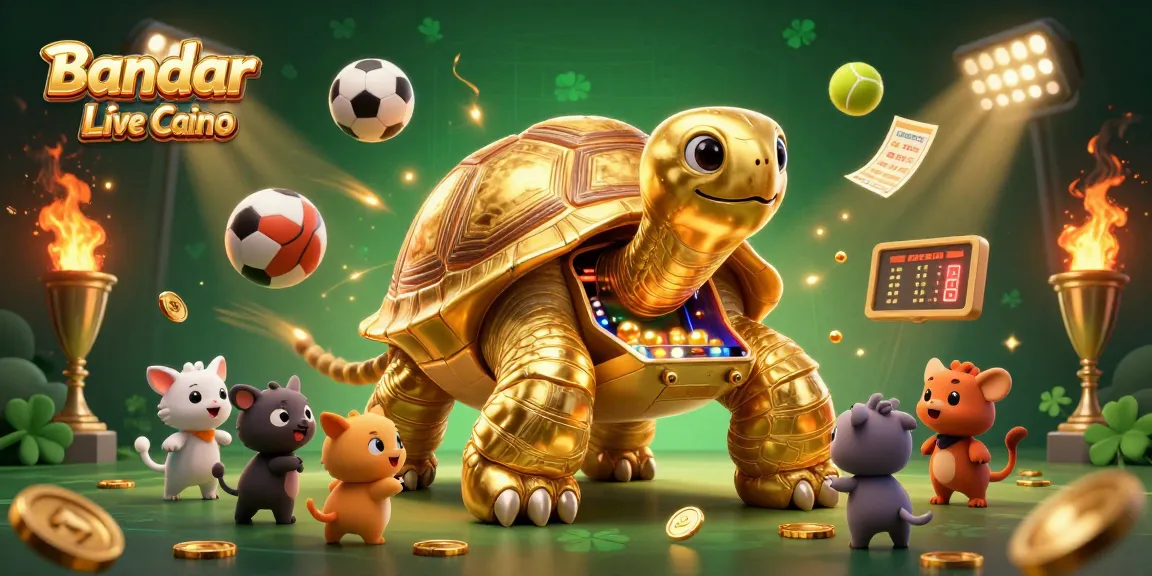 Experience exciting wins with Bandar Live Casino's vibrant 3D gaming atmosphere and lively characters.
