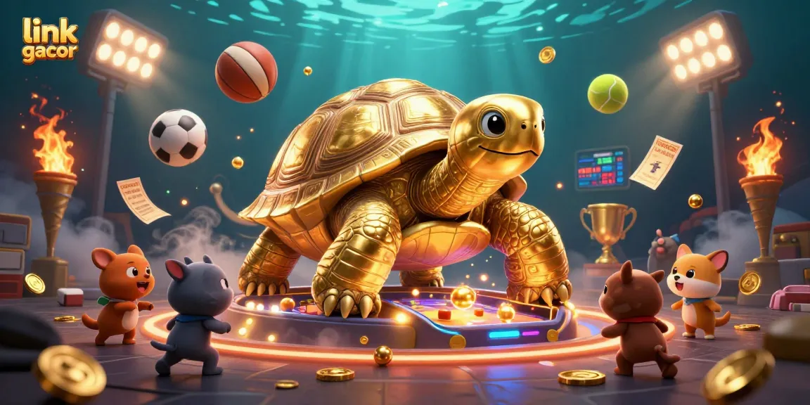 Experience link gacor with thrilling casino elements in a vibrant, engaging 3D scene.