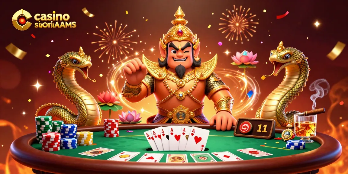 Interagisci con i casino sicuri non AAMS attraverso una vivace scena di casinò 3D piena di eccitazione e energia vincente.