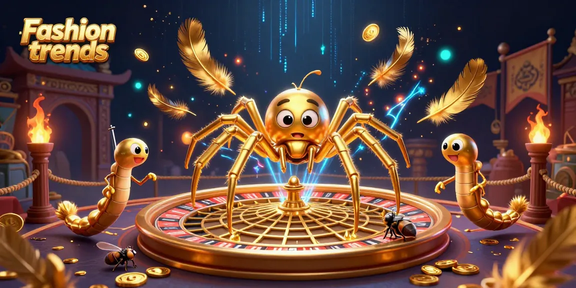 Engage with Fashion trends in this dynamic 3D casino scene showcasing betting excitement.