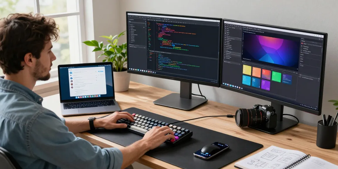 Dynamic software development workspace showing telegraimin.com messaging features and coding environment.