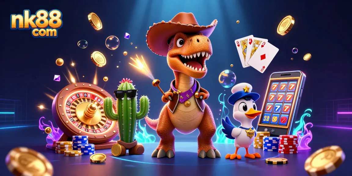 Win big at nk88 com with engaging 3D casino characters and dynamic game elements.