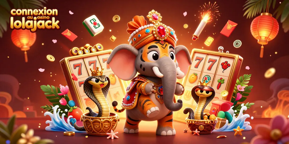 Join the excitement at connexion au casino lolajack with vibrant symbols, characters, and game elements.