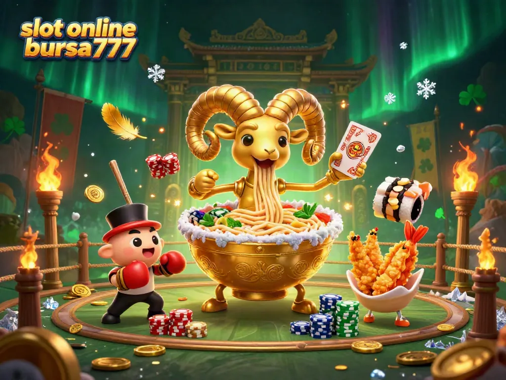 Menangkan permainan di slot online Bursa777 dengan karakter unik dan suasana yang menarik.