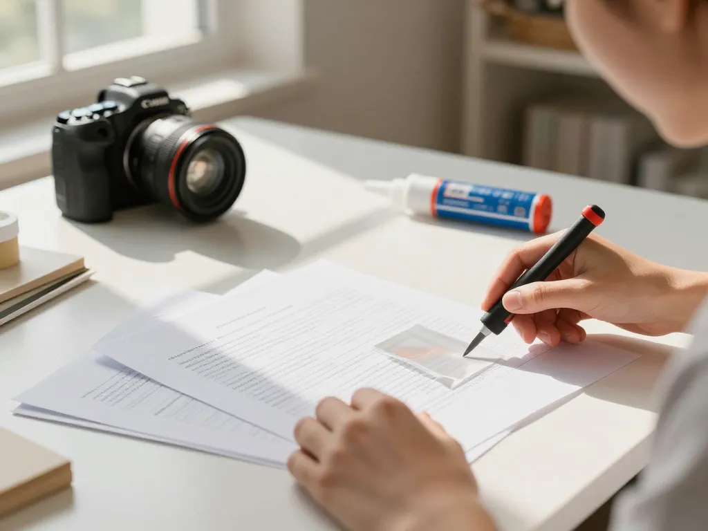 Expertly bóc ép plastic from important documents in a safe home environment, showcasing innovative removal techniques and tools.