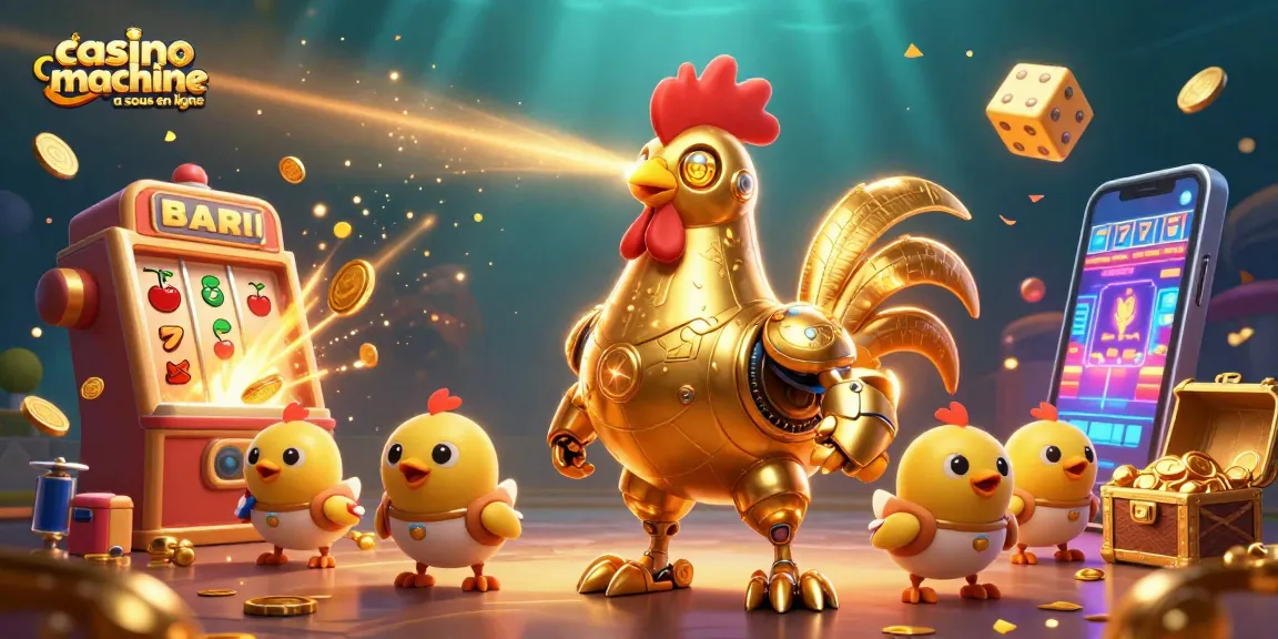 Expérimentez l'excitation des machines à sous en ligne avec cette image animée de casino machine à sous en ligne.