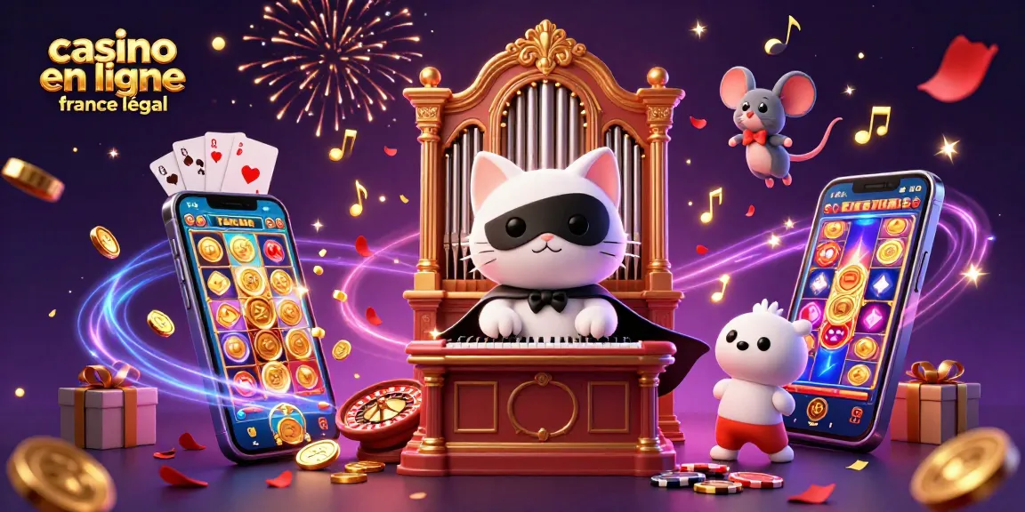 Expérimentez le casino en ligne légal en France avec des machines à sous colorées et des gagnants éclatants.