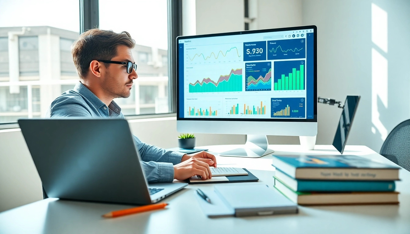 Enhance your business with Search Engine Optimization Clearwater by a dedicated SEO expert analyzing performance.