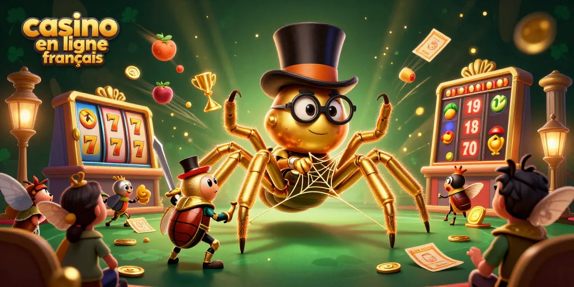 Profitez du casino en ligne français avec une scène ludique de personnages animés jouant ensemble.