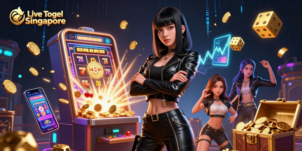 Engage with Live Togel Singapore results as the exciting slot machines and neon graphics elevate your gaming experience.
