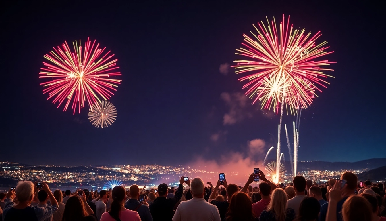 Enjoy a dazzling fireworks display in the UK that captures the festive spirit of celebrations. related image